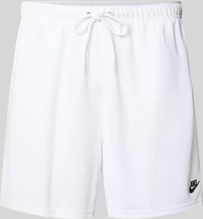 Nike Loose fit sportshorts met tunnelkoord model 'Club Mesh'
