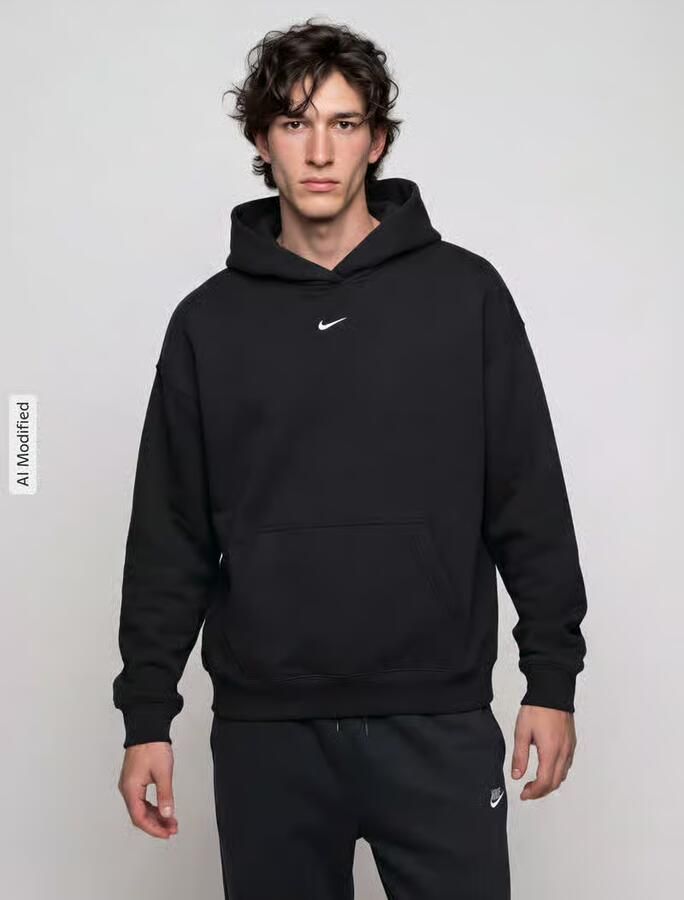 Nike Regular fit hoodie van puur katoen - Foto 2