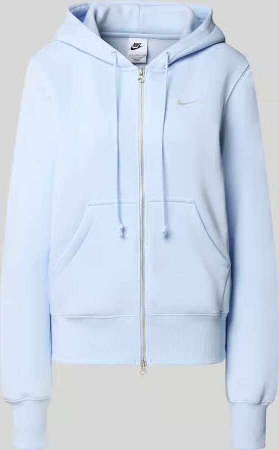 Nike regular fit sweatjack met logostitching model 'Phoenix' - Foto 2