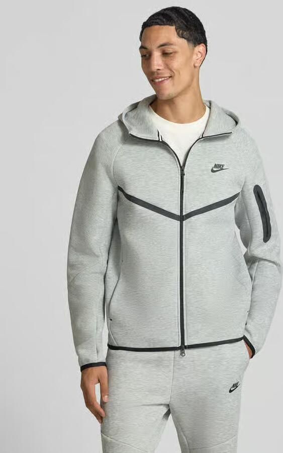 Nike Regular fit sweatjack van katoenmix - Foto 2