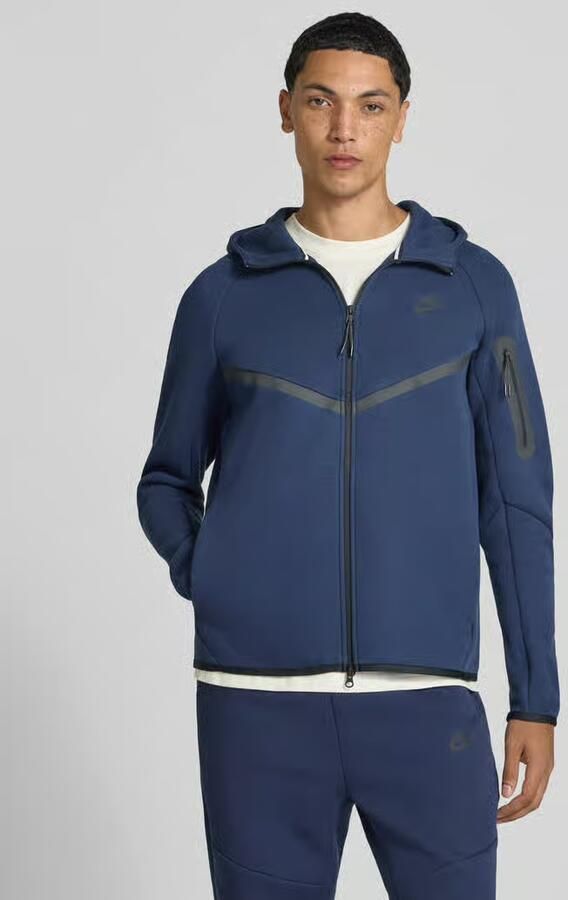 Nike Regular fit sweatjack van katoenmix - Foto 2