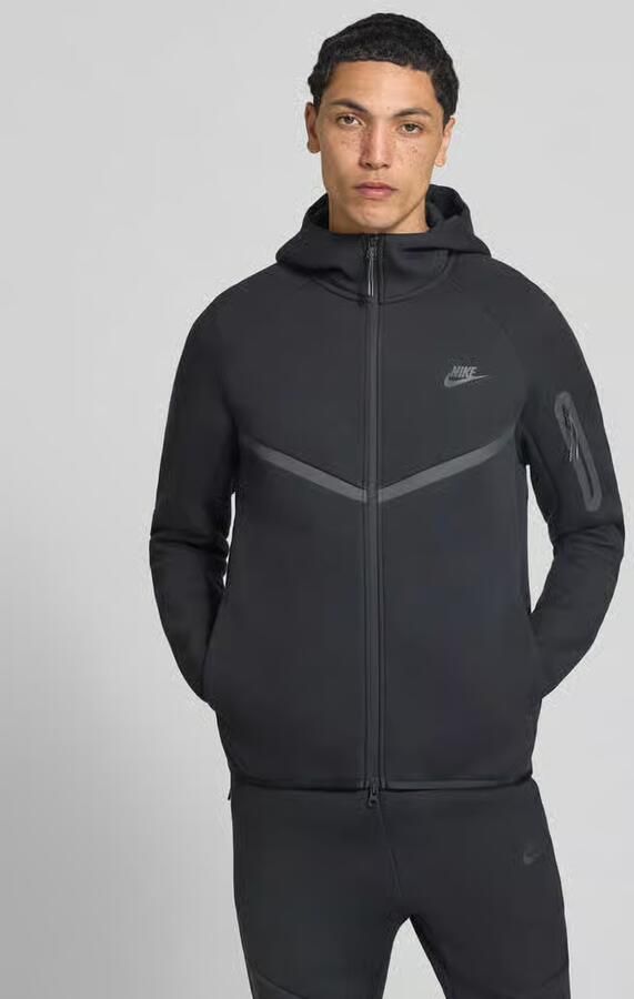 Nike Regular fit sweatjack van katoenmix - Foto 2