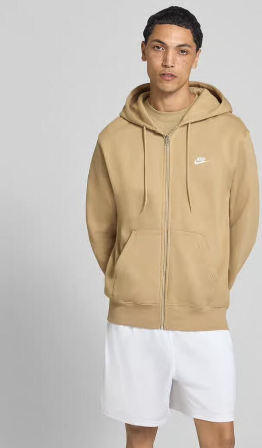 Nike regular fit sweatjack van katoenmix - Foto 3