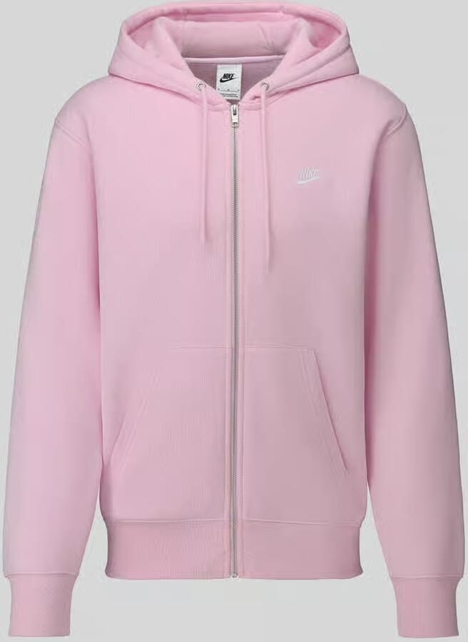 Nike regular fit sweatjack van katoenmix - Foto 2