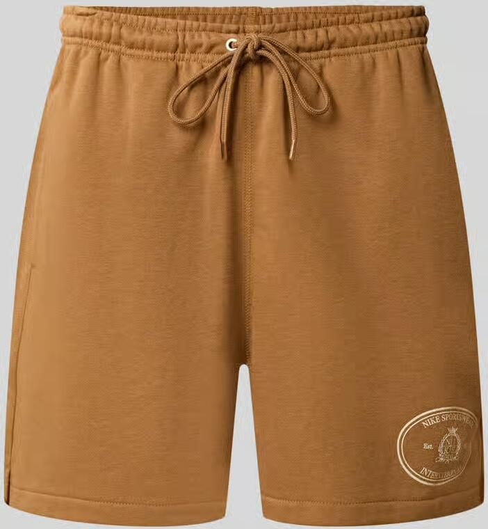 Nike Regular fit sweatshort van katoenmix