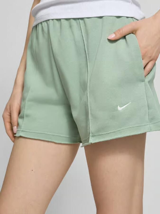 Nike regular fit sweatshorts met tunnelkoord