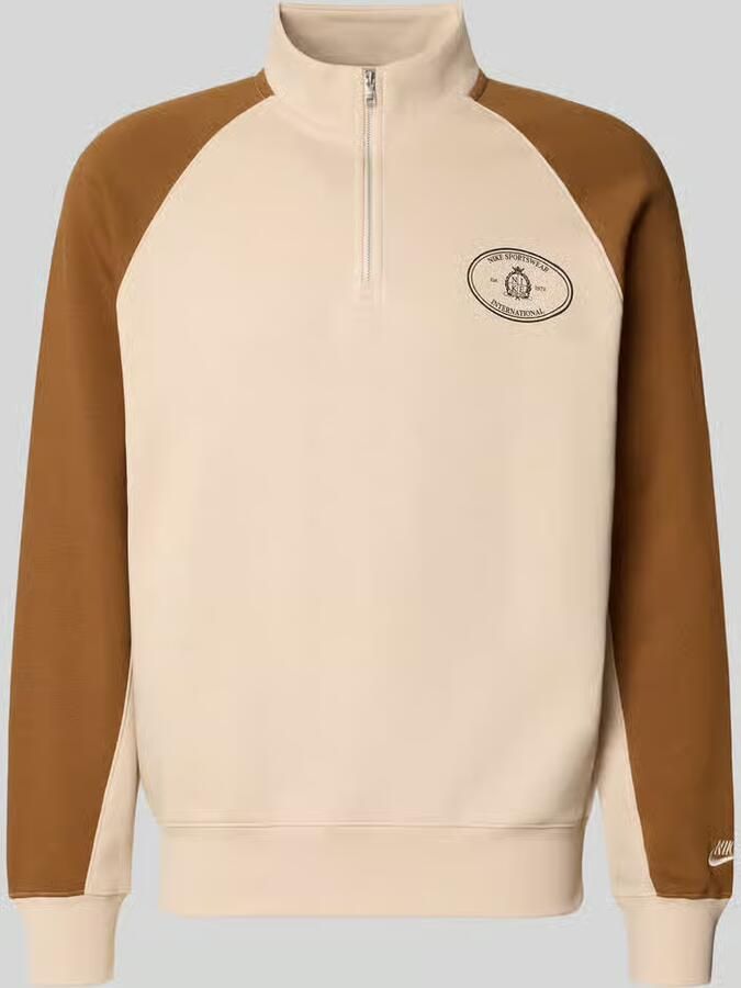 Nike relaxed fit sweatshirt van katoenmix