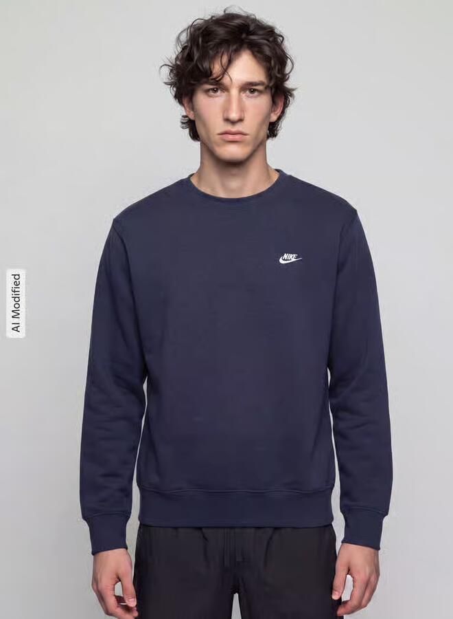 Nike relaxed fit sweatshirt van katoenmix - Foto 2