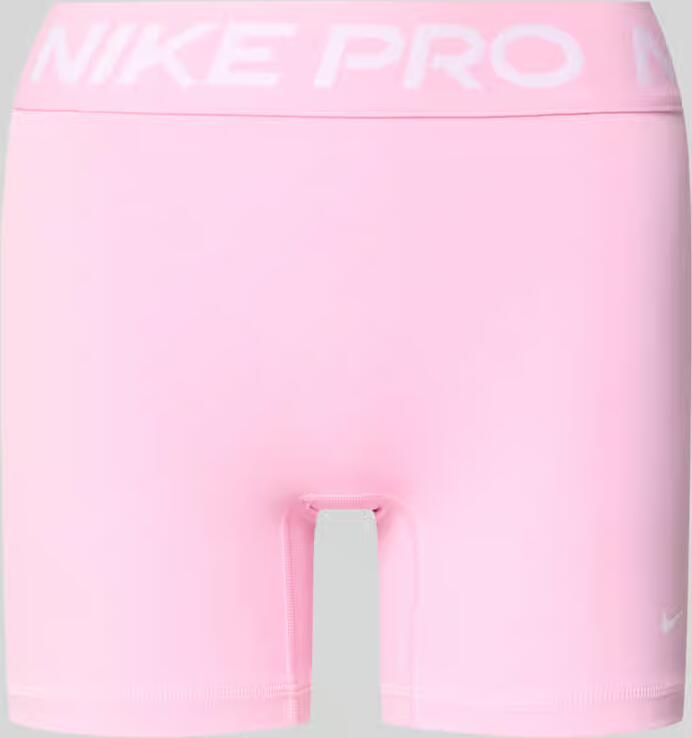 Nike skinny fit sportshorts met elastische band met label - Foto 2