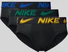 Nike slim fit slips met gestikt logo in set van 3 - Foto 1
