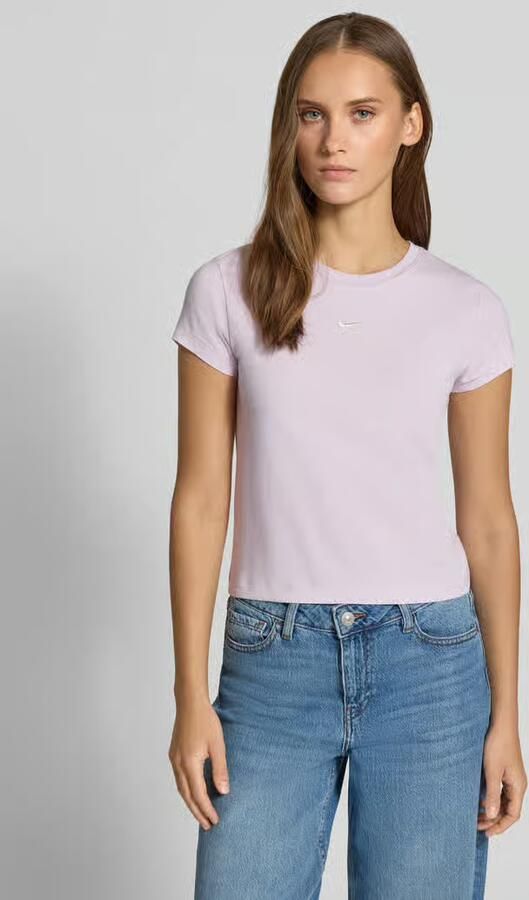 Nike Slim fit t-shirt van modalmix model 'Chill Knit' - Foto 3