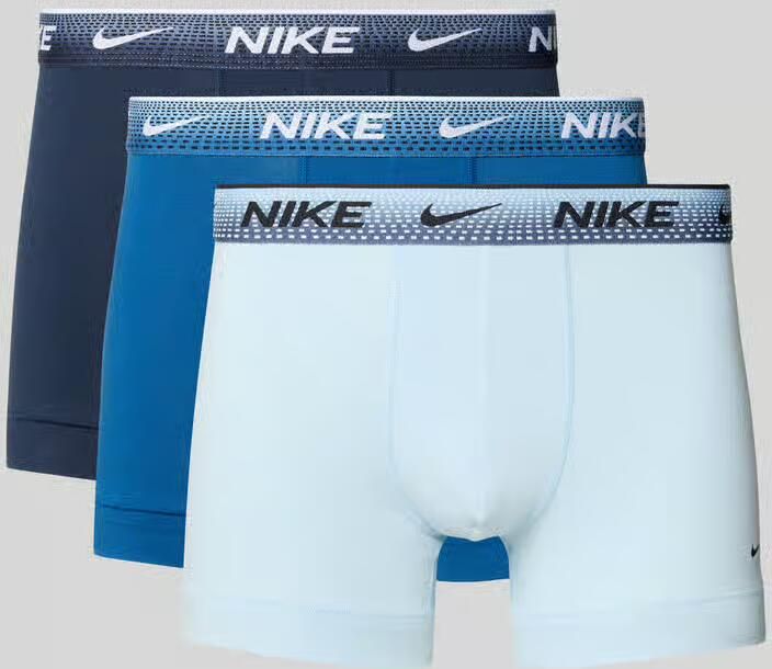 Nike slim fit trunks met gestikt logo in set van 3 - Foto 2