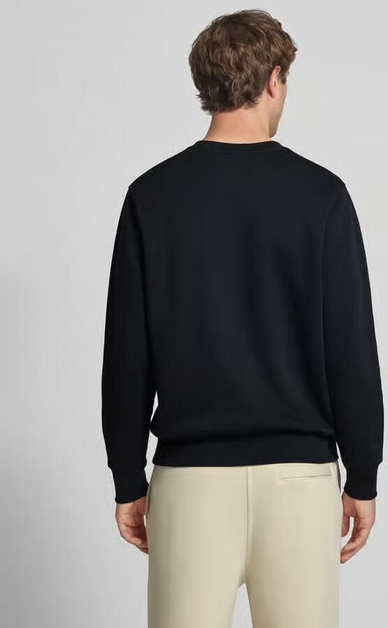 Nike sweatshirt met labelstitching en ronde hals