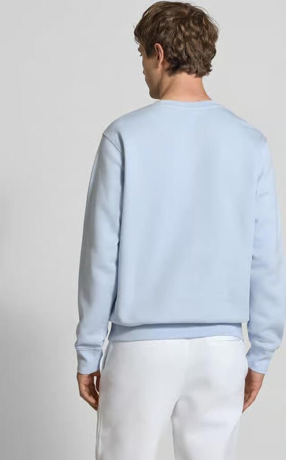 Nike sweatshirt met labelstitching en ronde hals