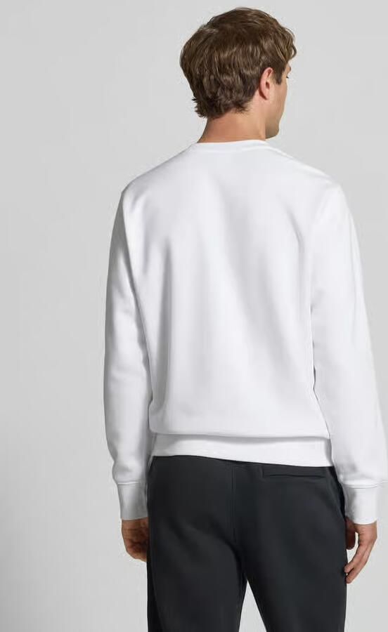 Nike sweatshirt met labelstitching en ronde hals - Foto 3