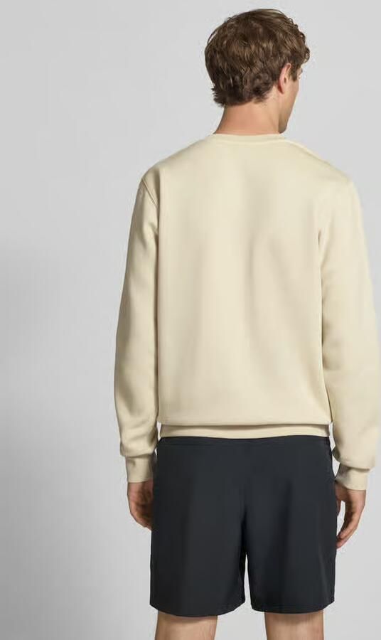 Nike sweatshirt met labelstitching en ronde hals - Foto 2