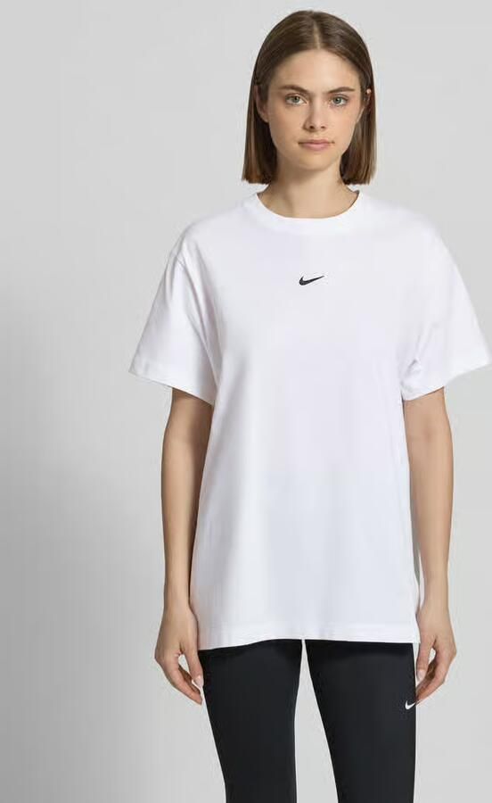 Nike T-shirt met logo en ronde hals - Foto 2