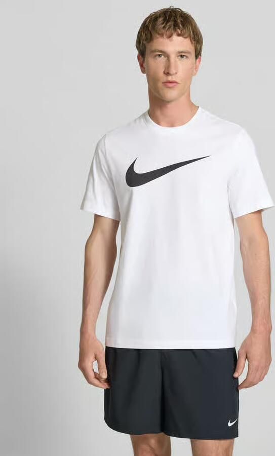 Nike Sportswear Swoosh T-shirt T-shirts Kleding white black maat: XL beschikbare maaten:S XL - Foto 6