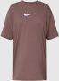 Nike Sportswear T-shirt T-shirts Kleding plum eclipse white maat: XS beschikbare maaten:XS S - Thumbnail 1
