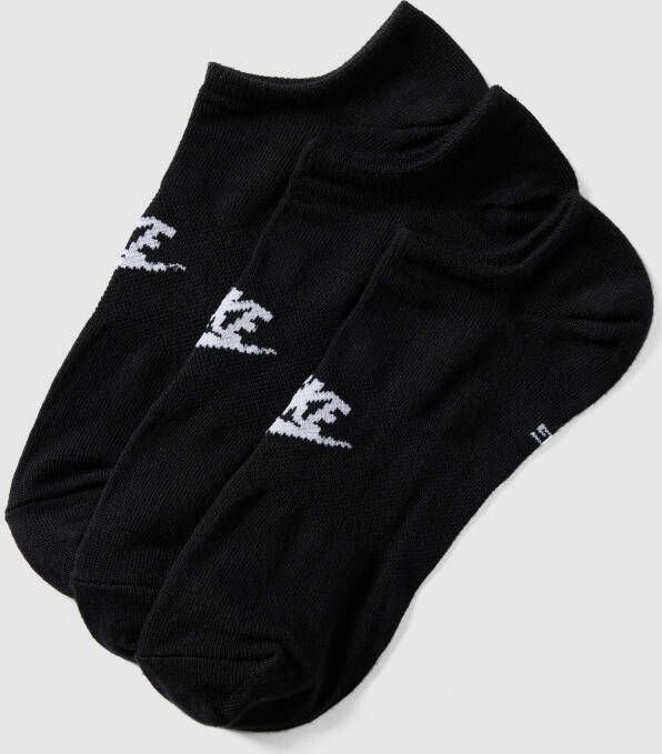 Nike Sportswear Everyday Essentials Onzichtbare sokken (3 paar) Zwart