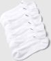 Nike Everyday Cushioned Onzichtbare trainingssokken (6 paar) Wit - Thumbnail 2