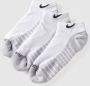 Nike Everyday Max Cushioned Onzichtbare trainingssokken (3 paar) Wit - Thumbnail 1