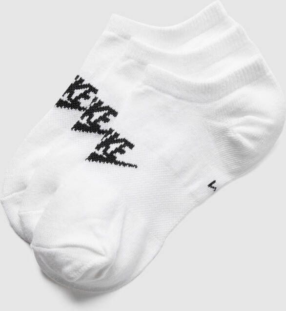 Nike Sportswear Everyday Essentials Onzichtbare sokken (3 paar) Wit