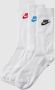 Nike Sportswear Everyday Essential Crew sokken (3 paar) Meerkleurig - Thumbnail 2