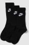 Nike Sportswear Everyday Essential Crew sokken (3 paar) Zwart - Thumbnail 3
