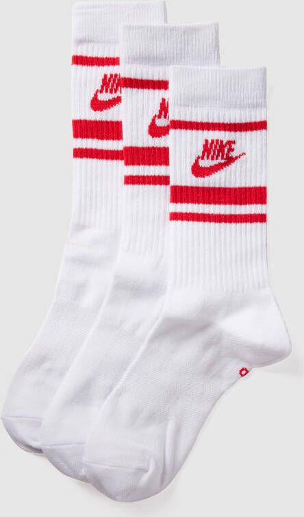 Nike Sportswear Dri-FIT Everyday Essential crew sokken (3 paar) Wit
