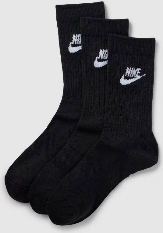 Nike Sokken met labelstitching in een set van 3 paar