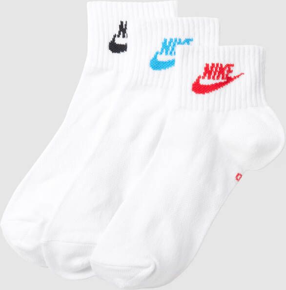 Nike Sokken met logoprint in een set van 3 paar