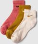 Nike Everyday Plus Cushioned Trainingsenkelsokken (3 paar) Meerkleurig - Thumbnail 1