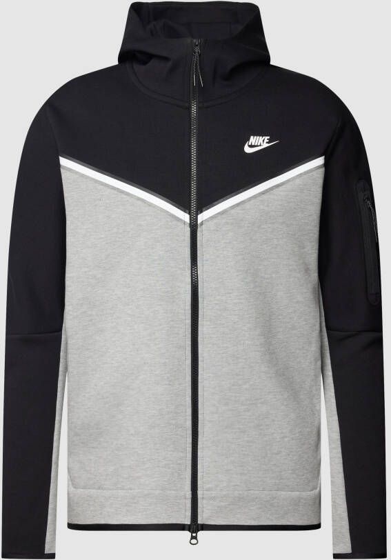 Nike Sportswear Tech Fleece Hoodie met rits voor heren Zwart