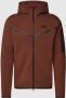 Nike Sportswear Tech Fleece Hoodie met rits voor heren Bruin - Thumbnail 1