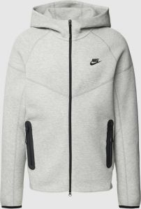 Nike Sportswear Tech Fleece Windrunner Hoodie met rits voor heren Grijs