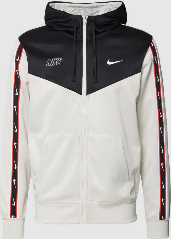 Nike Sweatjack met labelprint