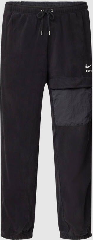 Nike Winter Fleece Trainingsbroek Zwart Wit Black Heren