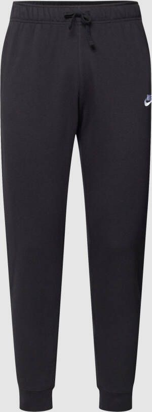 Nike Sportswear Club Fleece Joggingbroek met halfhoge taille voor dames Zwart