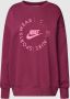 Nike Sportswear Sports Utility oversized sweatshirt met ronde hals voor dames Rood - Thumbnail 2