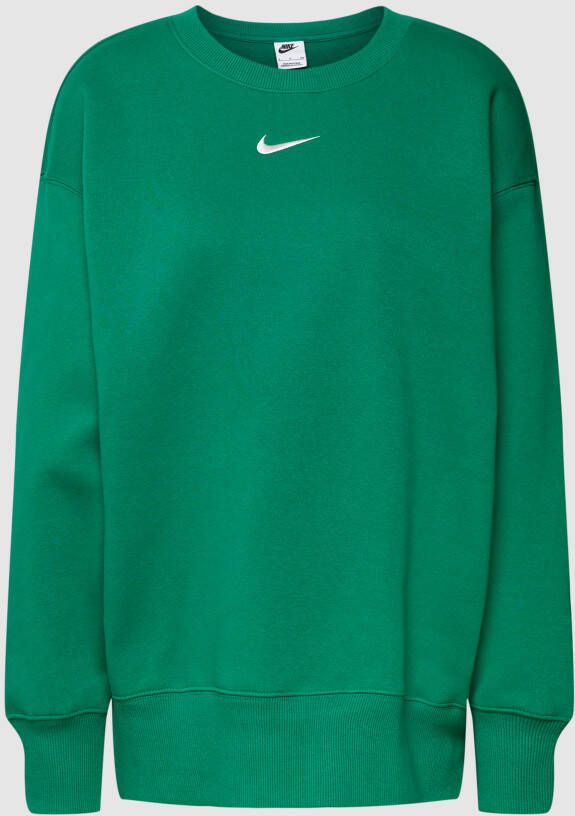 Nike Sportswear Phoenix Fleece Oversized sweatshirt met ronde hals voor dames Groen