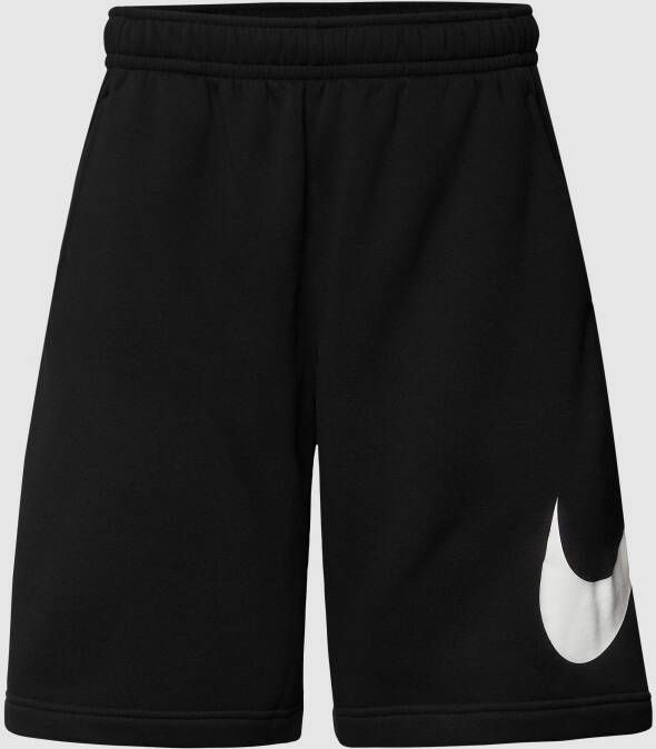 Nike sportswear club graphic korte broek zwart heren