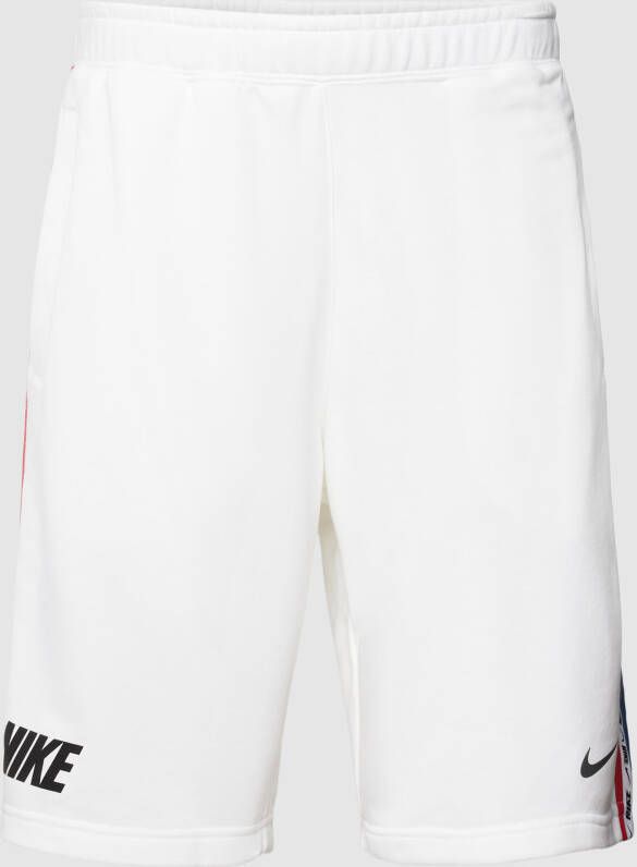 Nike Herhaal Ft Trainingshort Wit White Heren