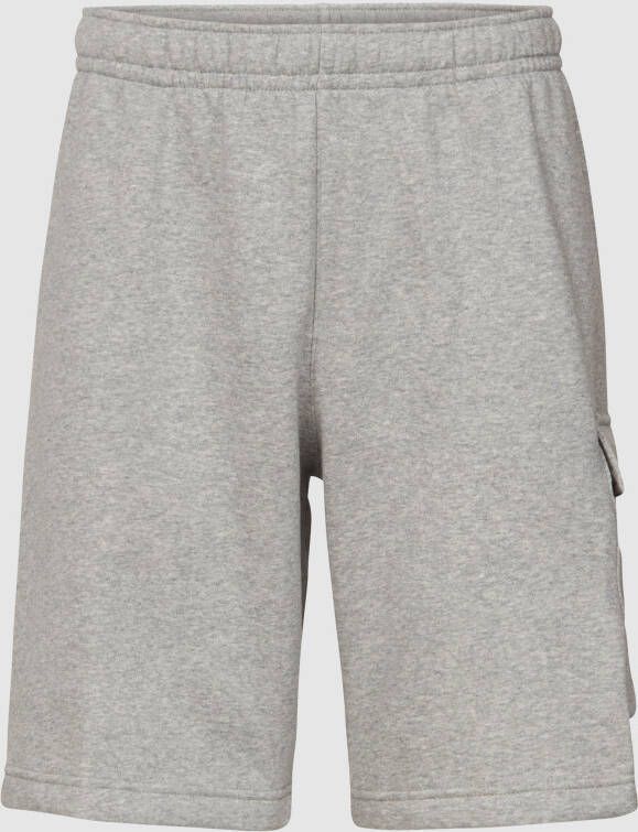 Nike Nsw Club Bb Cargo Short Sportshorts Kleding dk grey heather matte silver white maat: L beschikbare maaten:L XL