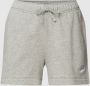 Nike Sportswear Club Fleece Damesshorts met halfhoge taille Grijs - Thumbnail 1