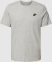 Nike Sportswear Club T-Shirt in Grijs Gray Unisex - Thumbnail 4