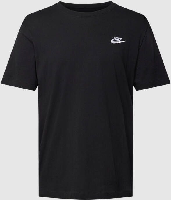 Nike Sportswear Club T-shirt T-shirts Kleding black black white maat: XXL beschikbare maaten:S M L XL XXL