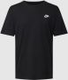 Nike Sportswear Club T-shirt T-shirts Kleding black black white maat: XXL beschikbare maaten:S M L XL XXL - Thumbnail 2