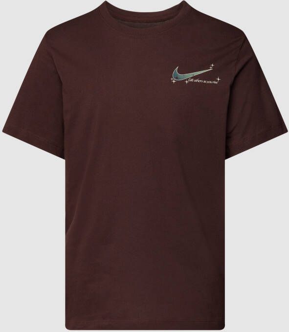 Nike Sportswear T-shirt voor heren Bruin