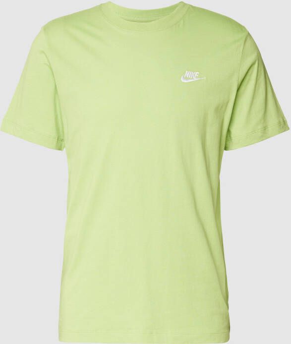 Nike T-shirt met labelstitching model 'NSW CLUB TEE'